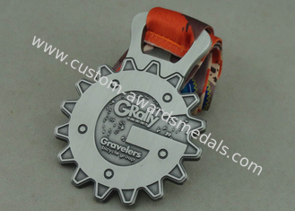 3.5 Inch Bottle Opener Die Cast Medals With Antique Silver Club Medals