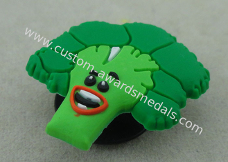 Customizable 3D Shoe Decorate Ornament PVC Coaster Rubber For Child