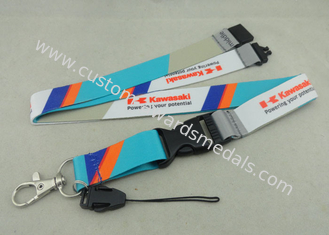 Customised Mobile Holder Promotional Lanyards Printing Luggage Belt