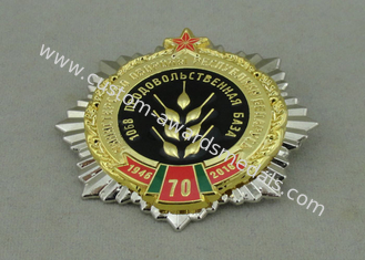 Multi Pieces Combined Souvenir Badges Soft Enamel Metal Medallions